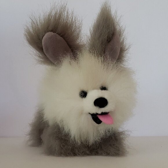 Vtg Russ Berrie Sheep Dog Realistic Plush Baby Buddy Stuffed Animal Toy Puppy - Picture 1 of 9
